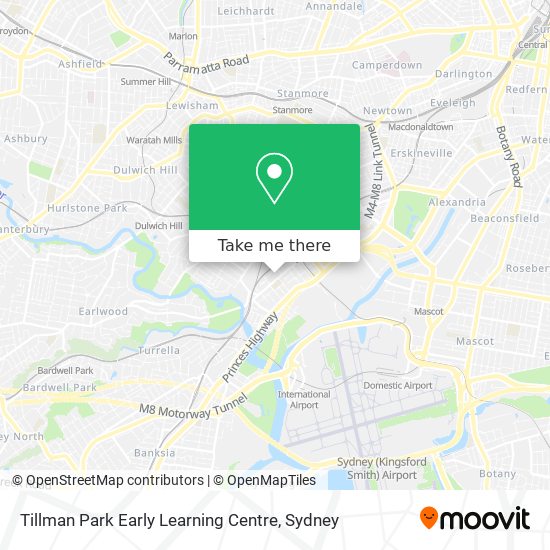 Tillman Park Early Learning Centre map