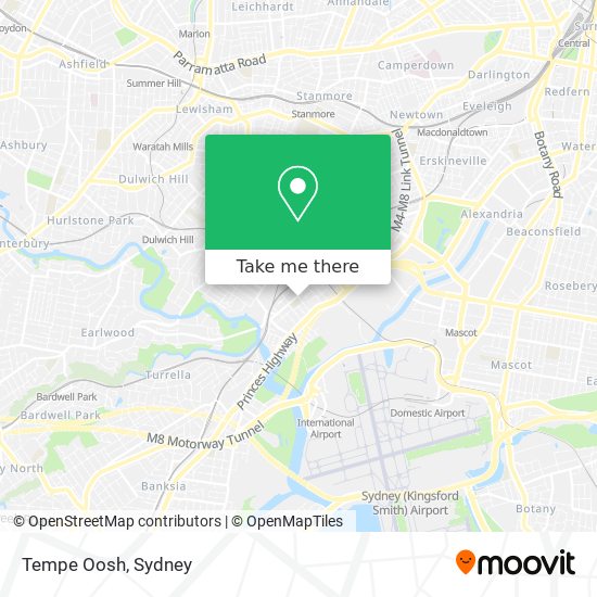 Tempe Oosh map