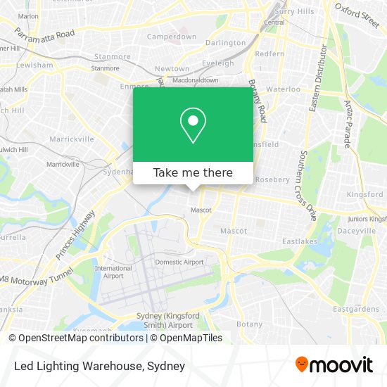 Led Lighting Warehouse map