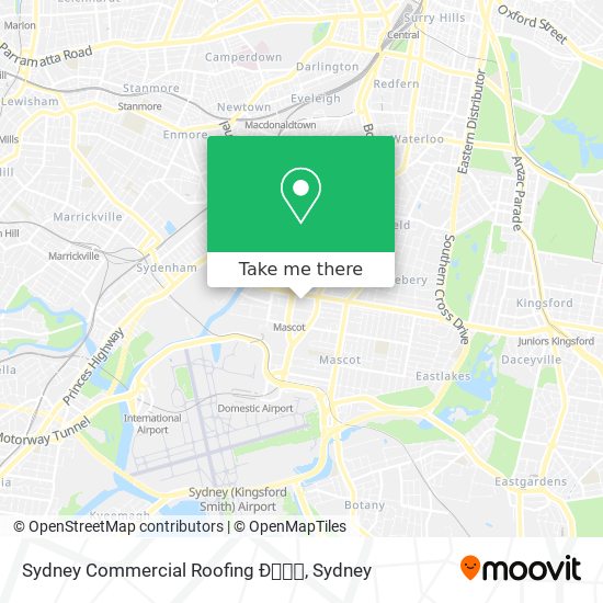 Sydney Commercial Roofing Ðﾟﾏﾭ map