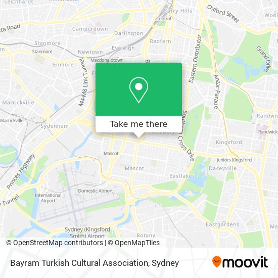 Bayram Turkish Cultural Association map