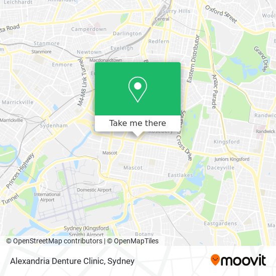 Alexandria Denture Clinic map