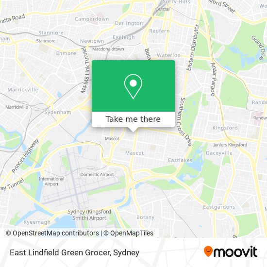 East Lindfield Green Grocer map