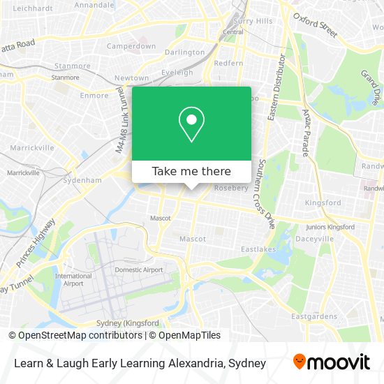 Learn & Laugh Early Learning Alexandria map