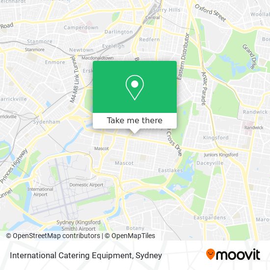 International Catering Equipment map