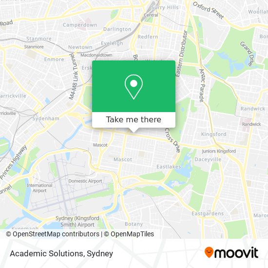 Academic Solutions map