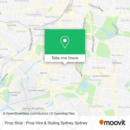 Prop Stop - Prop Hire & Styling Sydney map