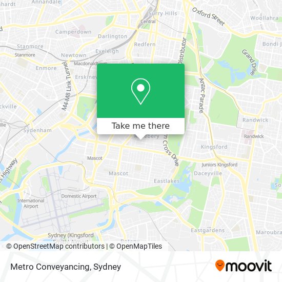 Metro Conveyancing map