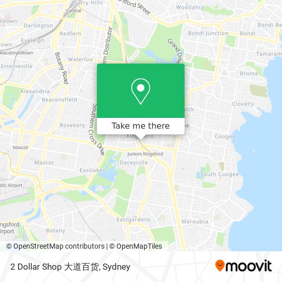 2 Dollar Shop 大道百货 map