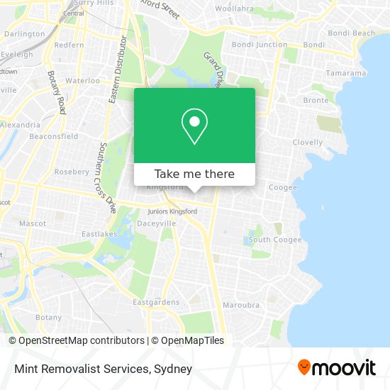 Mint Removalist Services map