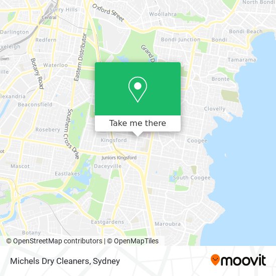 Michels Dry Cleaners map