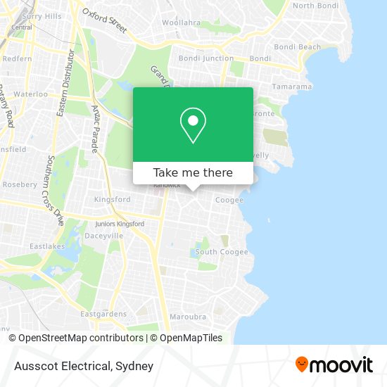 Ausscot Electrical map