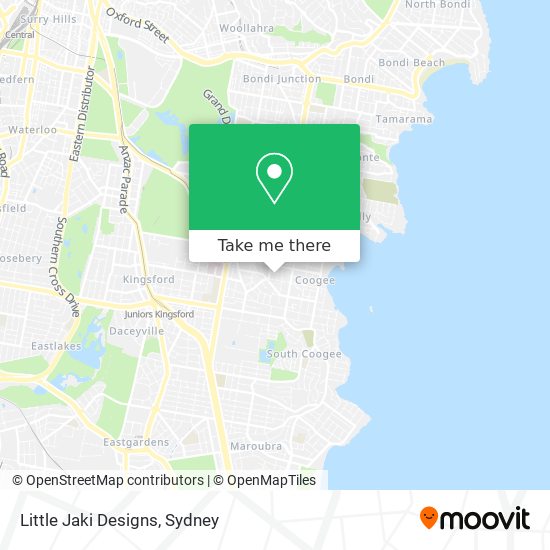 Little Jaki Designs map