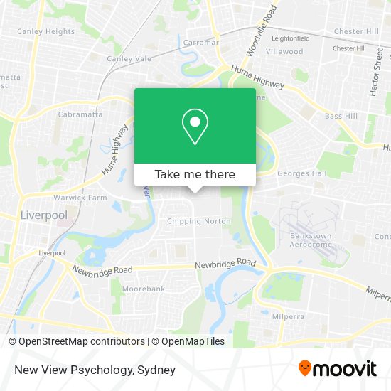 New View Psychology map