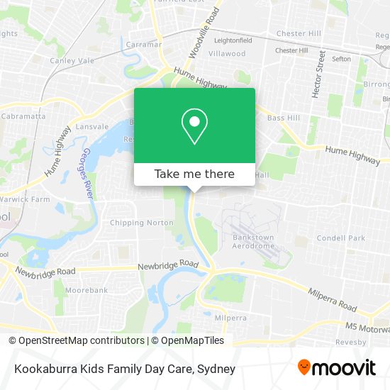 Kookaburra Kids Family Day Care map