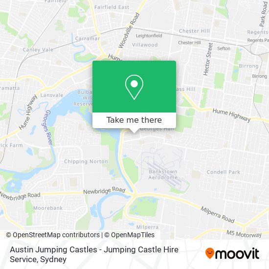 Austin Jumping Castles - Jumping Castle Hire Service map