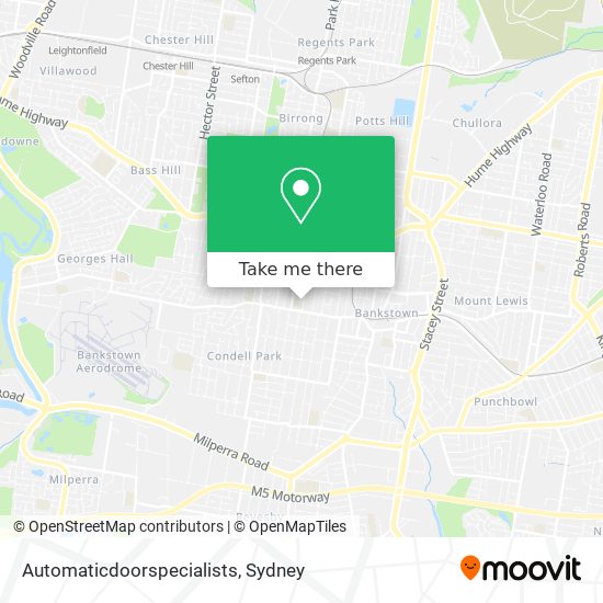 Automaticdoorspecialists map