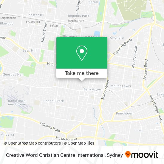 Creative Word Christian Centre International map