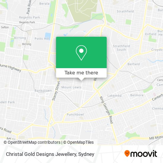 Christal Gold Designs Jewellery map