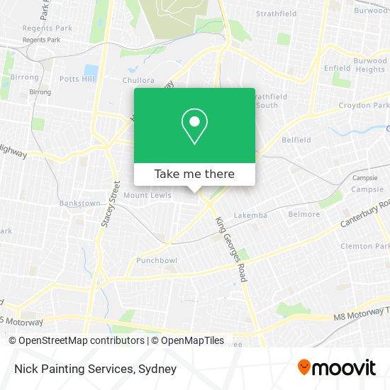 Mapa Nick Painting Services