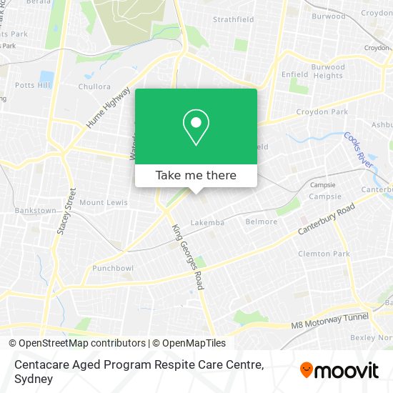 Centacare Aged Program Respite Care Centre map