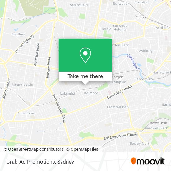 Grab-Ad Promotions map