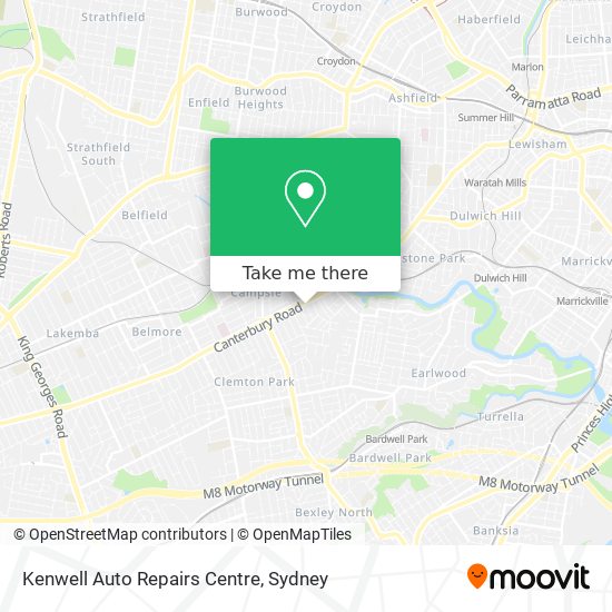 Kenwell Auto Repairs Centre map
