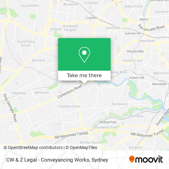 CW & Z Legal - Conveyancing Works map