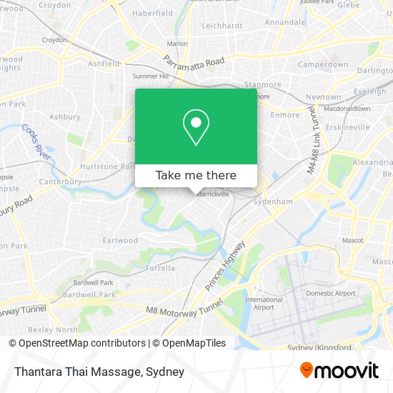 Thantara Thai Massage map