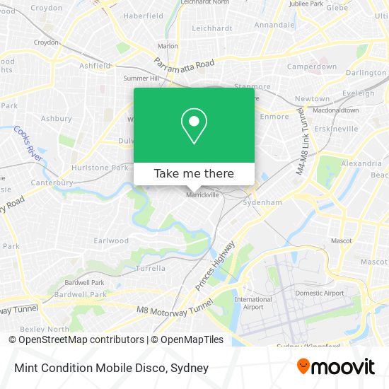 Mint Condition Mobile Disco map