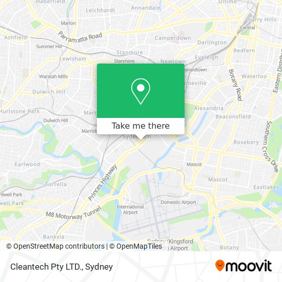 Cleantech Pty LTD. map