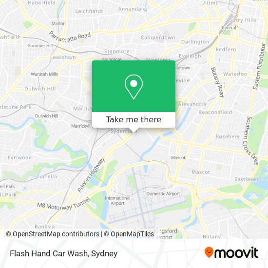 Flash Hand Car Wash map