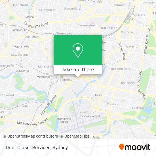 Door Closer Services map