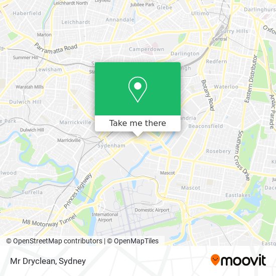 Mr Dryclean map