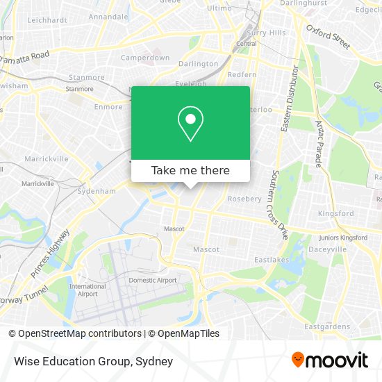 Wise Education Group map