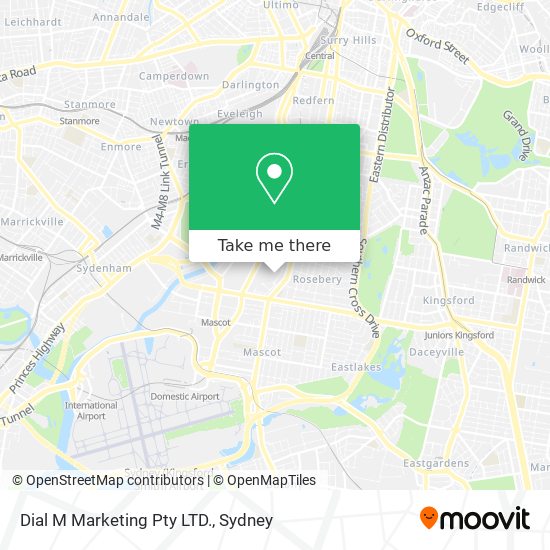 Mapa Dial M Marketing Pty LTD.