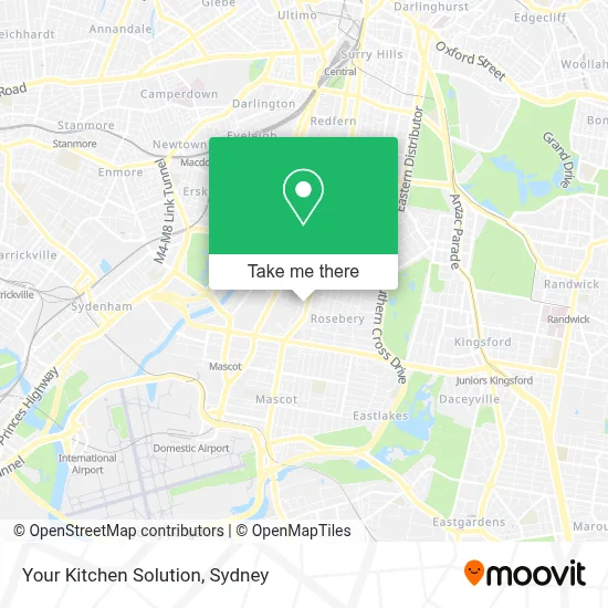 Your Kitchen Solution map