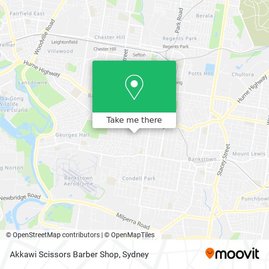 Akkawi Scissors Barber Shop map