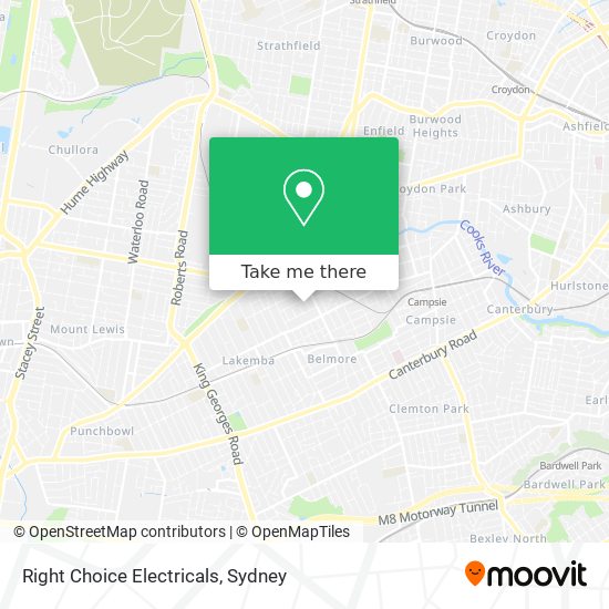 Right Choice Electricals map