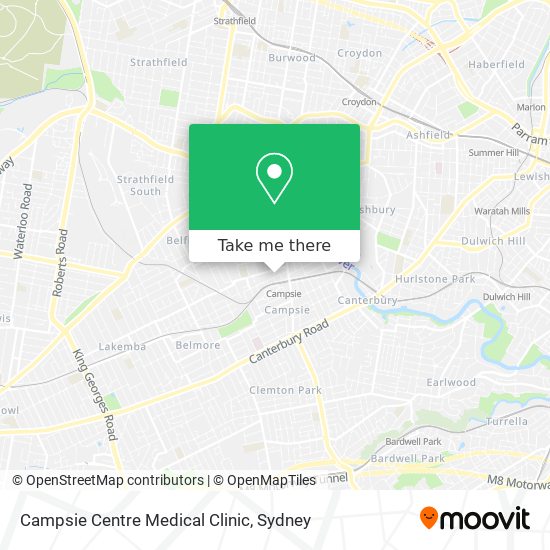 Campsie Centre Medical Clinic map