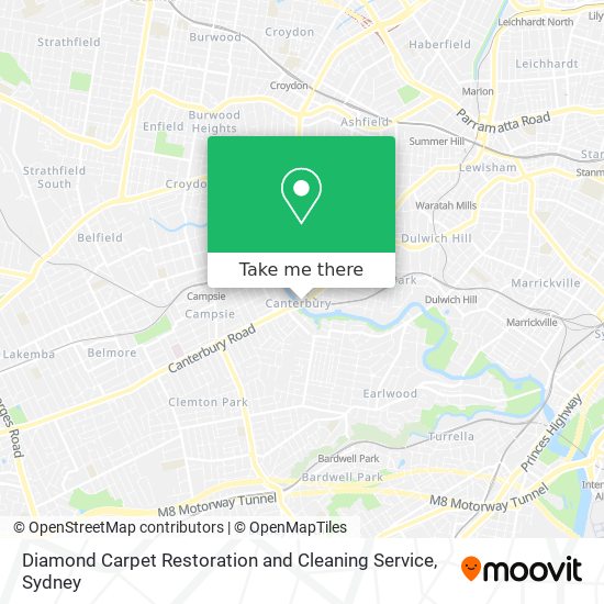 Diamond Carpet Restoration and Cleaning Service map