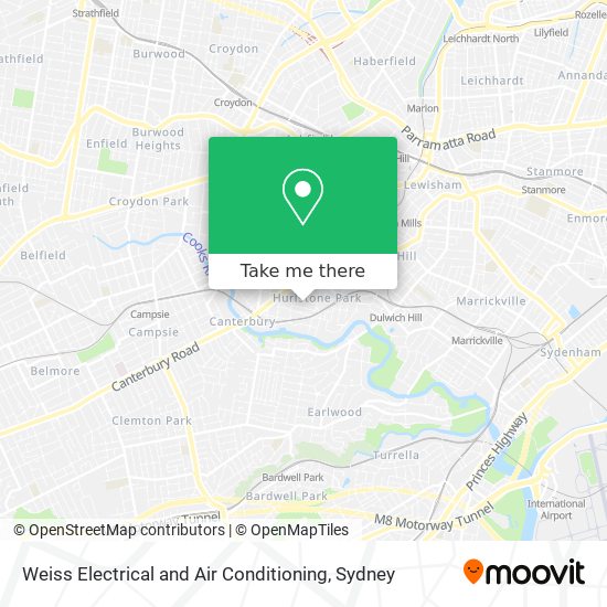 Mapa Weiss Electrical and Air Conditioning