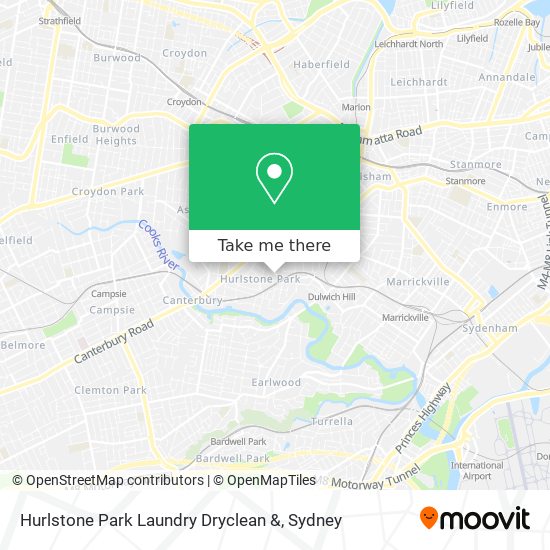 Hurlstone Park Laundry Dryclean & map
