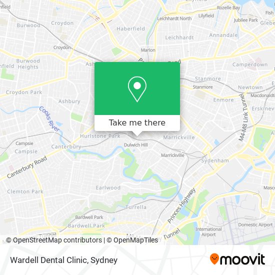 Wardell Dental Clinic map