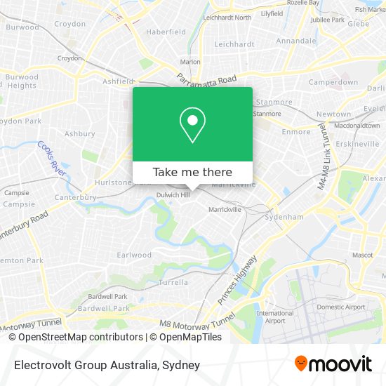 Mapa Electrovolt Group Australia