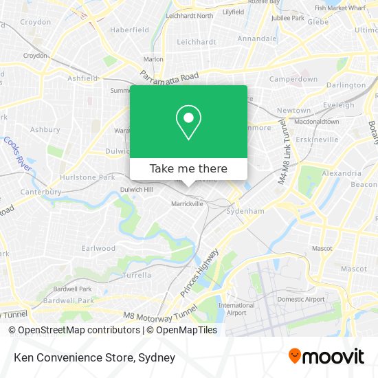 Mapa Ken Convenience Store