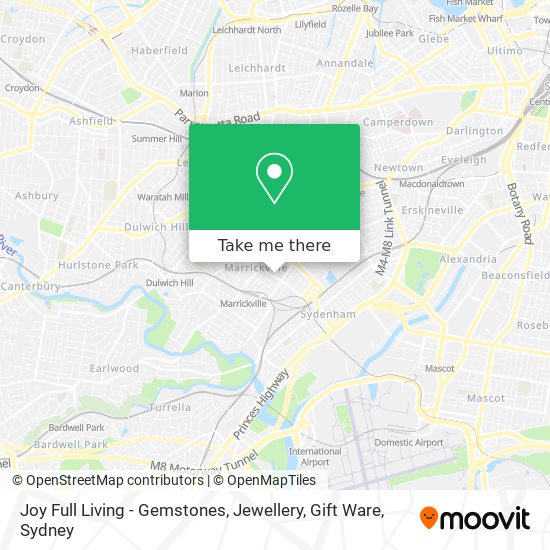 Joy Full Living - Gemstones, Jewellery, Gift Ware map