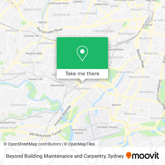 Beyond Building Maintenance and Carpentry map