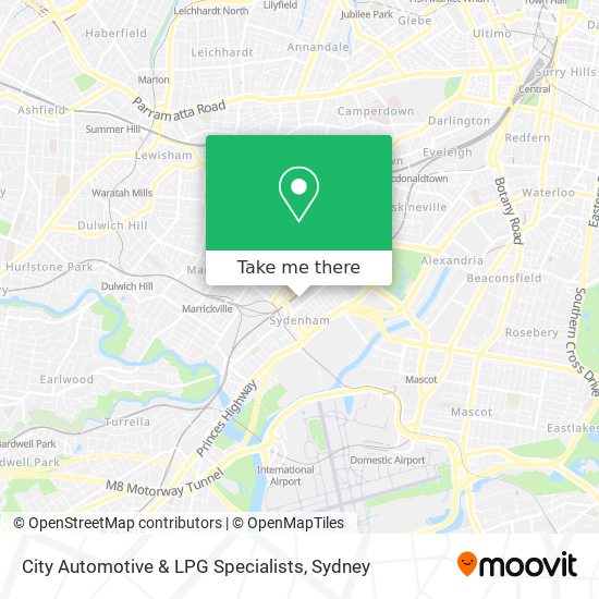 City Automotive & LPG Specialists map