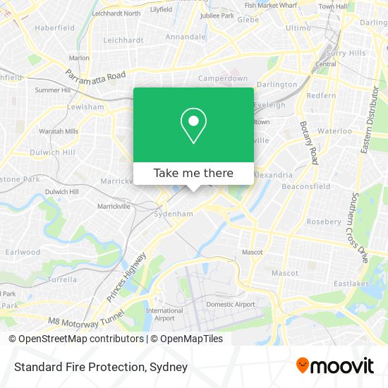 Standard Fire Protection map